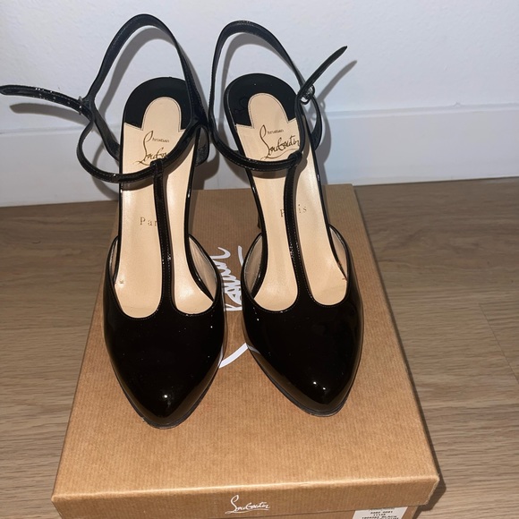 Christian Louboutin Shoes - Christian Louboutin Me Pam 100 Patent size 40.5